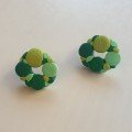 Bubbles Clay 
Studs