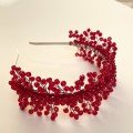 RUBY Red Crystals 
Headpiece