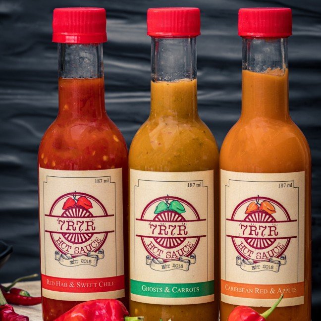 Hot Sauce Bundle 
of Four Flavors