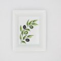 Porcelain Ashtray: 
Olive Branch