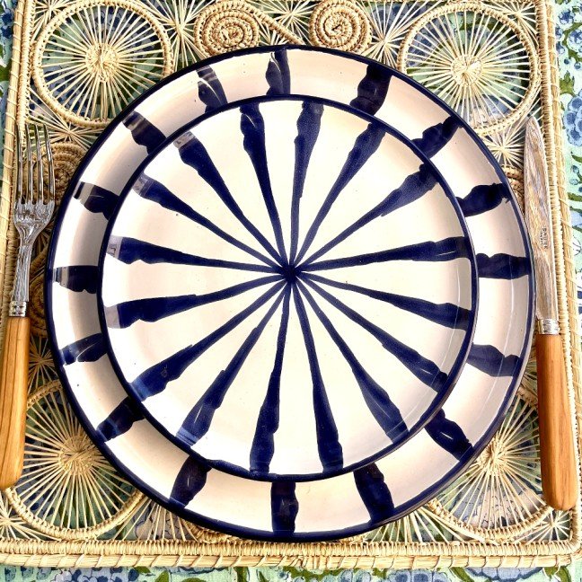 Granada Blue 
Dessert Plate