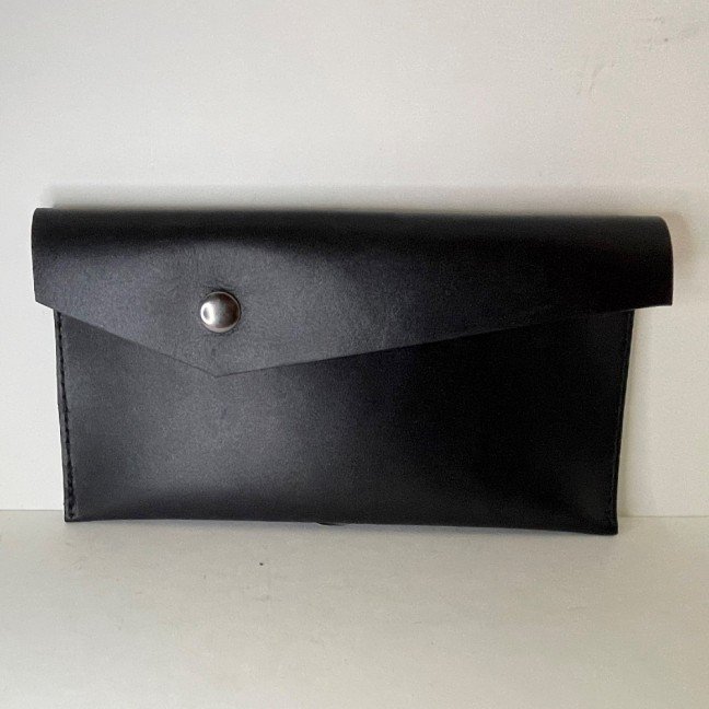 Black Genuine 
Leather Wallet