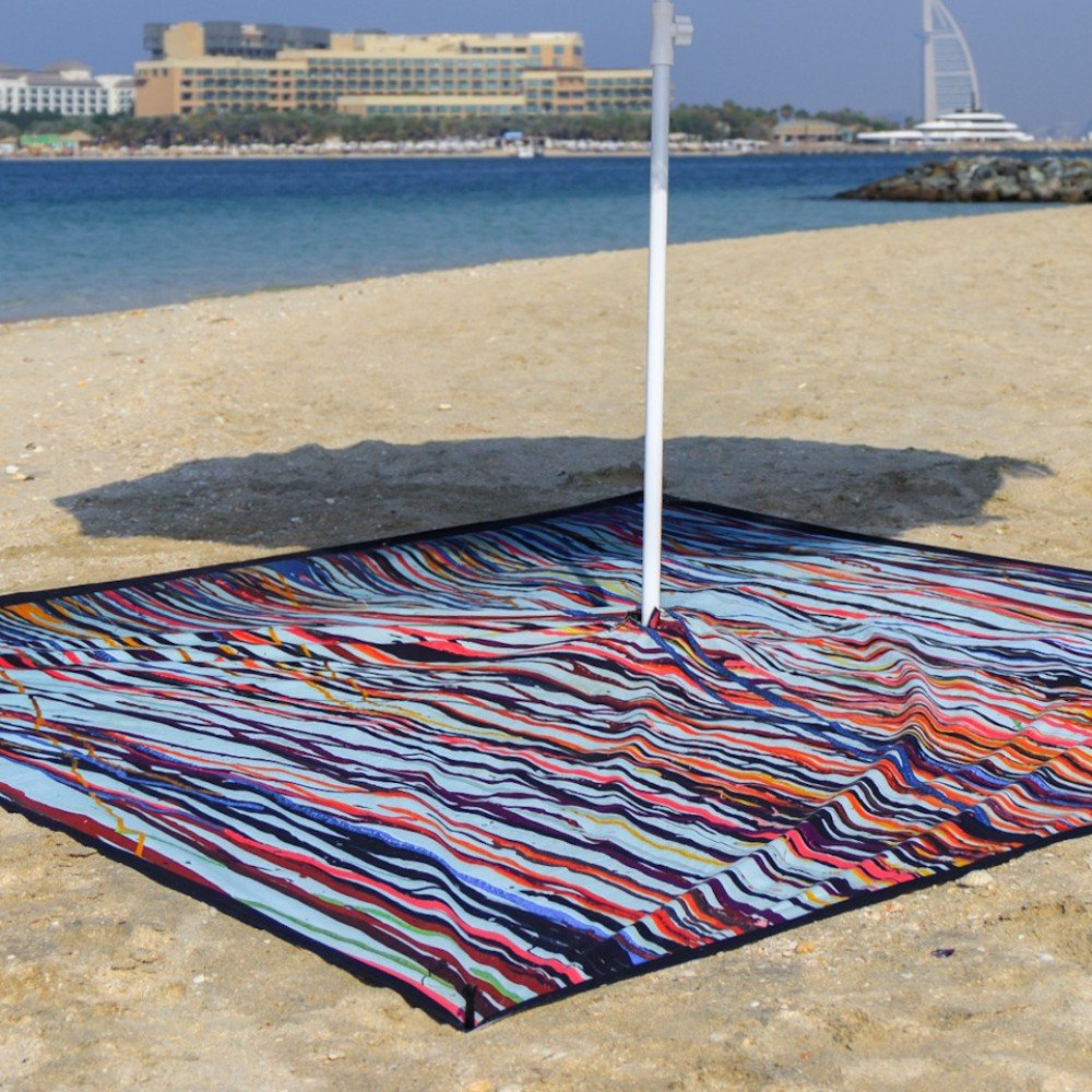 Quick-dry & Wind-Resistant 
Beach Mat: Gioia