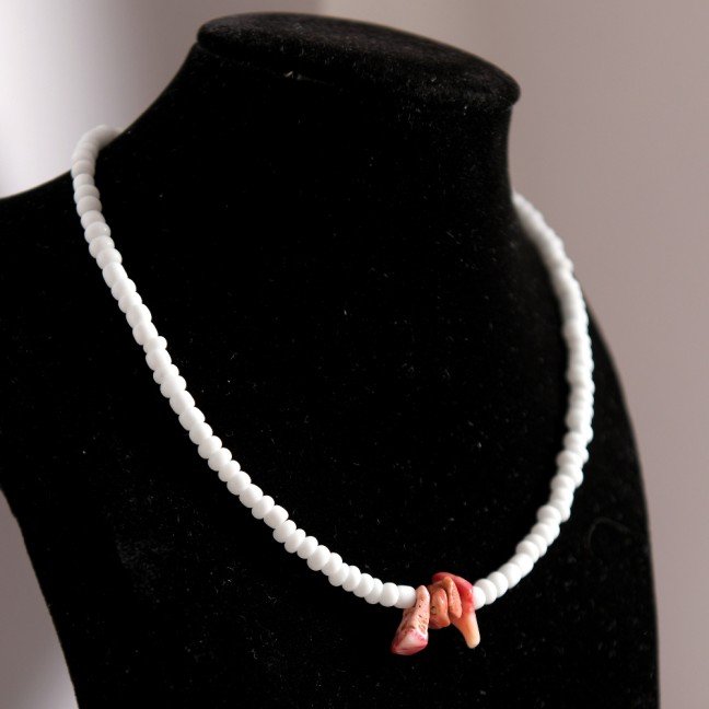 Rose Stone 
Necklace