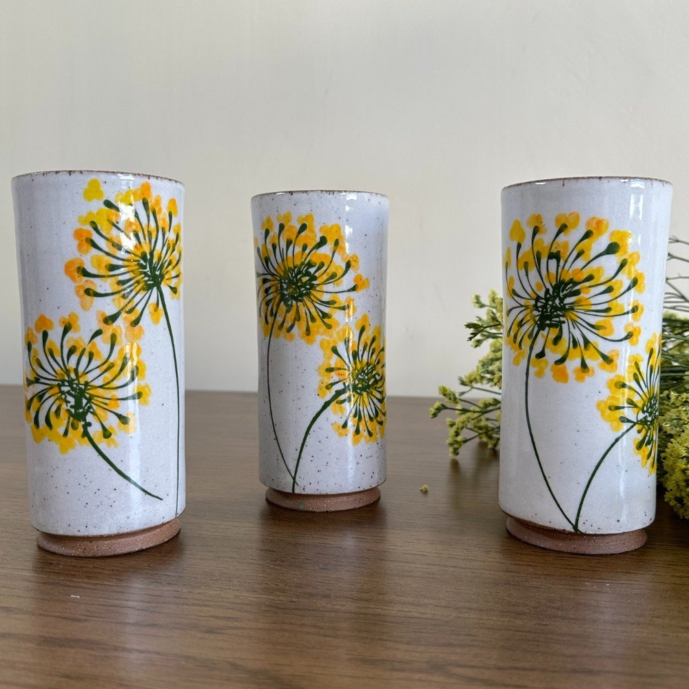 Blossom Protea 
Ceramic Long Cup