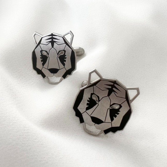 Tiger Silver 
Cufflinks