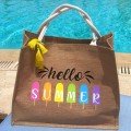 Hello Summer 
Beach Bag