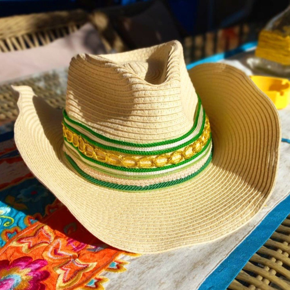 Summer Cowgirl 
Straw Hat