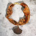 Magma Silk 
Clay Necklace