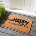 Customizable Doormat: Our Happy Place
