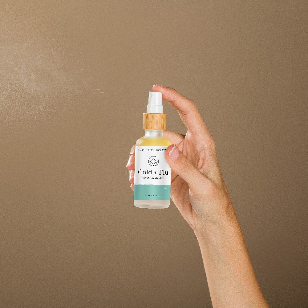 Cold + Flu Essential 
Oil Mist (50mL)