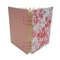 Small journal: pink cherry blossom pattern