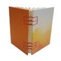 Small journal: orange 
abstract design