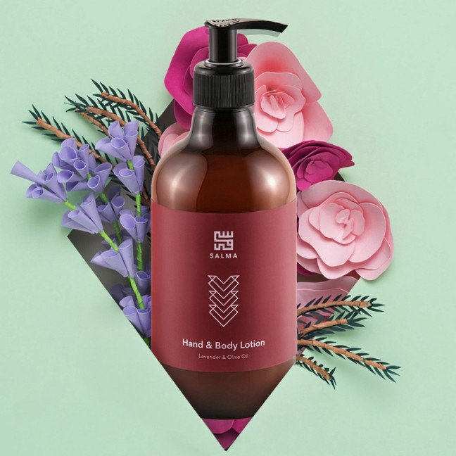 Lavender and Olive Oil 
Hand & Body Lotion (500mL)