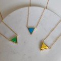 Dainty 
Triangle Necklace