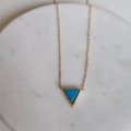 Dainty 
Triangle Necklace