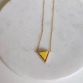 Dainty 
Triangle Necklace