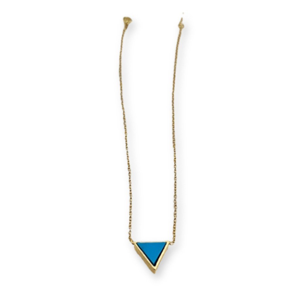 Dainty 
Triangle Necklace