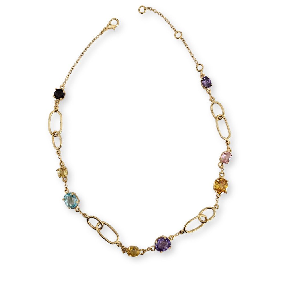 Crystal 
Cascade Necklace