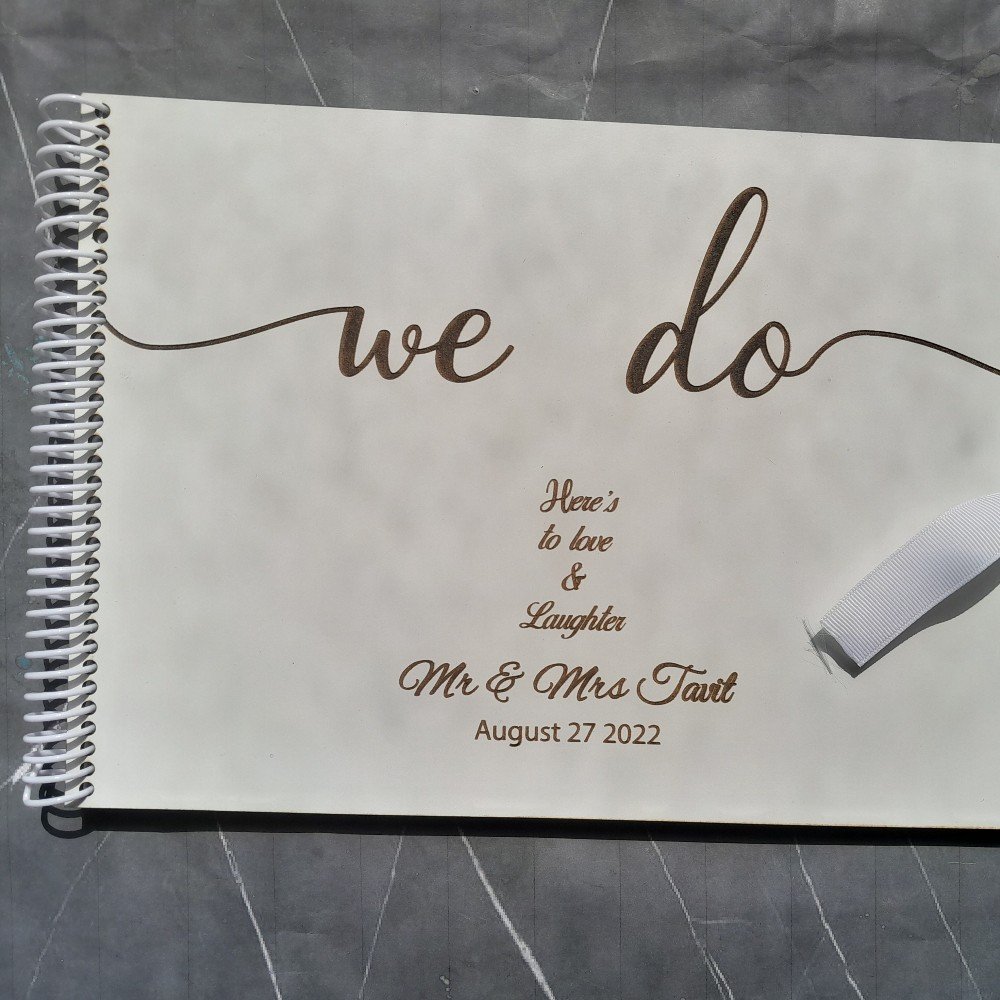Personalized Wedding 
Guest Book