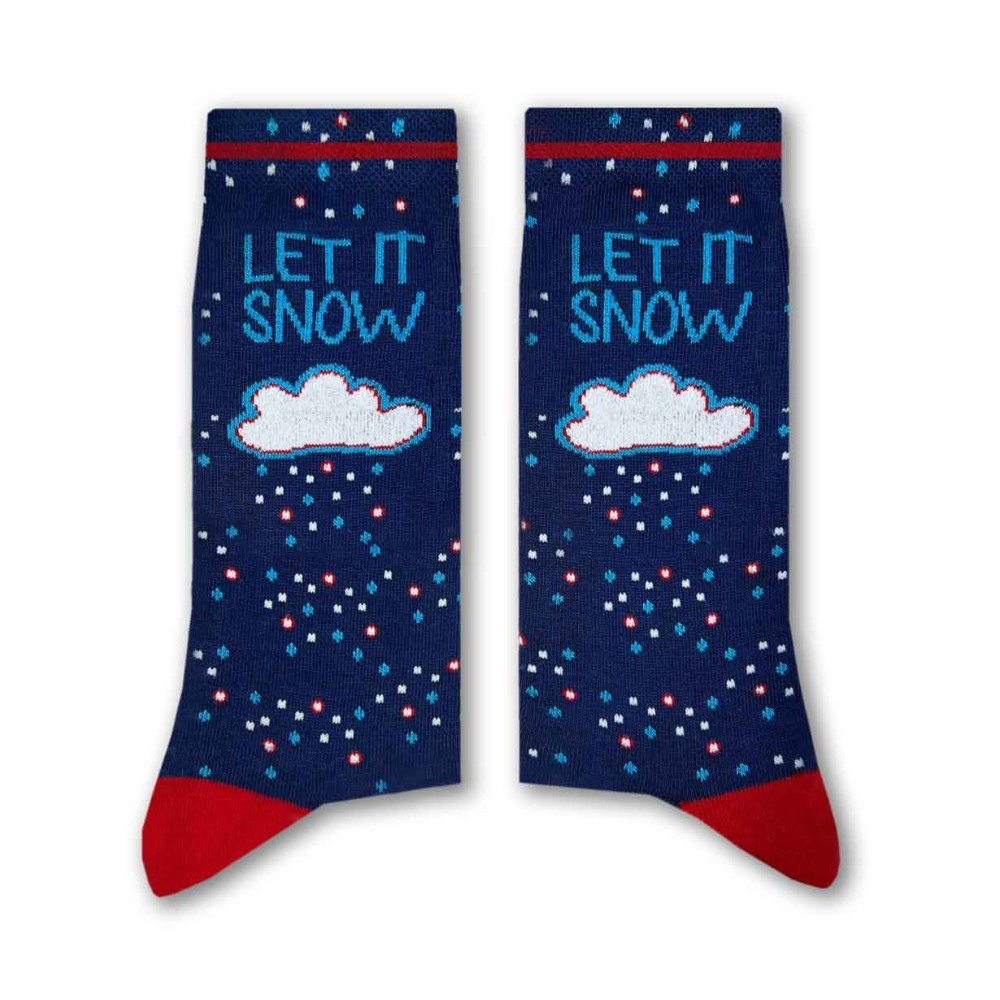 Let It Snow 
Long Socks