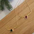 Rudolph 
Stone Necklace