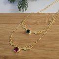 Rudolph 
Stone Necklace