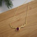 Rudolph 
Stone Necklace