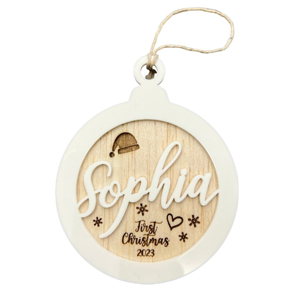 Personalized Name 
Christmas Ornament