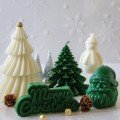 Green Christmas 
Candles Bundle