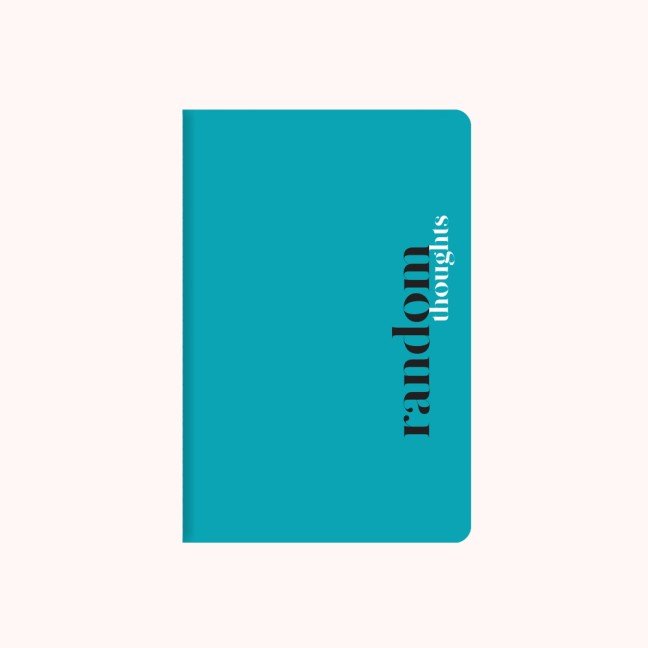 'Random' A6 Colored 
Notebook