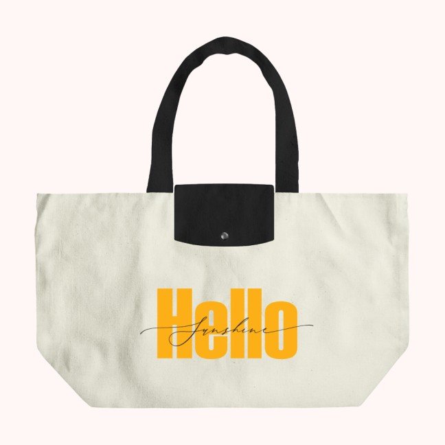 'Hello' 
Foldable Bag