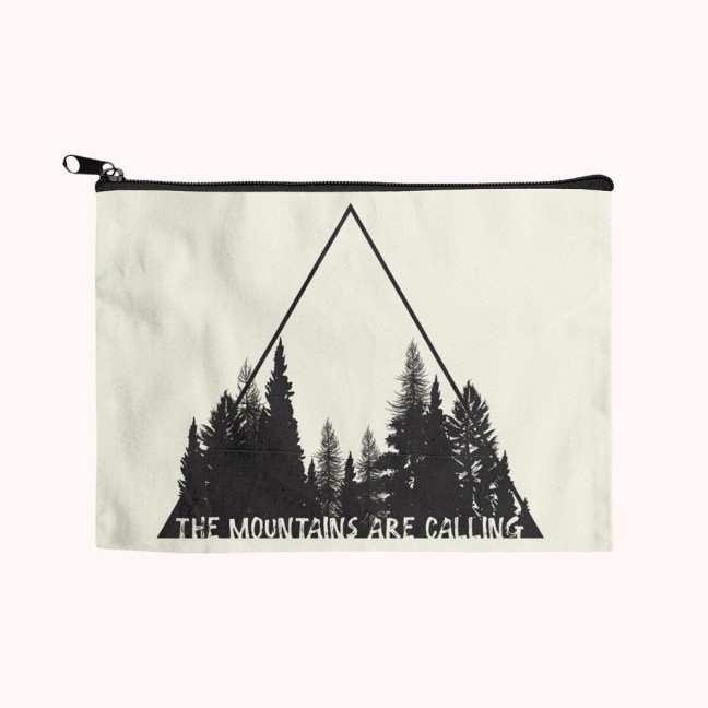 'Mountains' 
Pouch