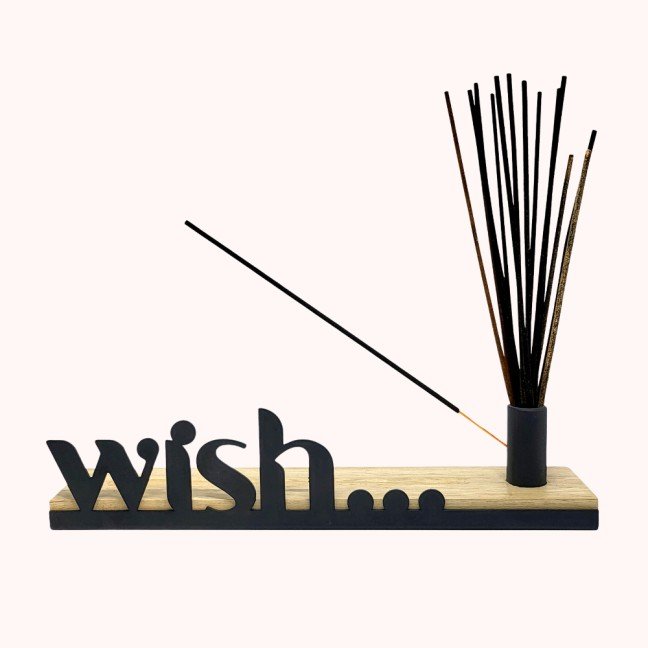 'Wish' 
Incense Burner