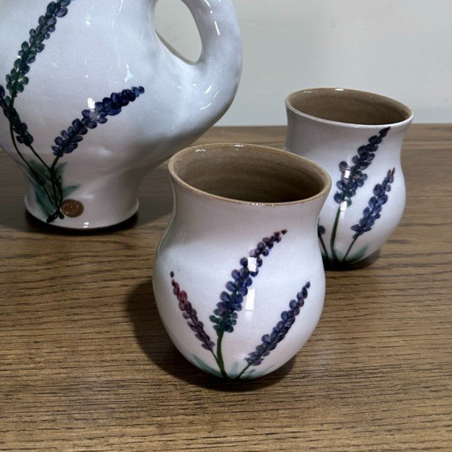 Blossom Lavender 
Ceramic Cup