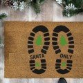 Holiday Doormat: 
Santa Only