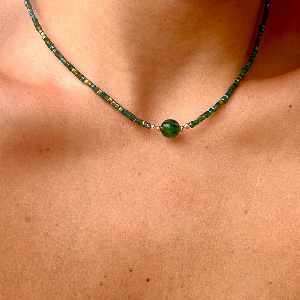 Ethereal 
Gemstone Necklace