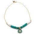 Halo 
Green Necklace
