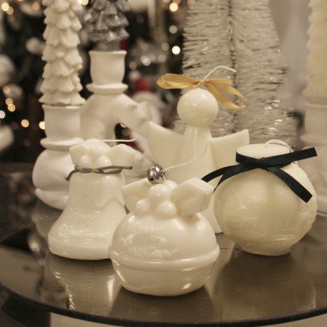 Christmas Ornaments 
Candles Set