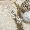 Personalized Name 
Layered Ornament