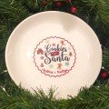 Personalized Ceramic 
Christmas Plate