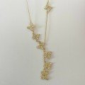 Gold-Plated 
Butterfly Necklace