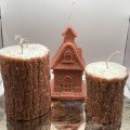 Christmas House In The Woods Candles Set