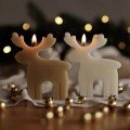 Christmas 
Reindeer Candle