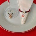 Set of 6 Santa's Sip 
Wine Glass Rings
