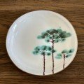 Blossom Pine 
Ceramic Plate