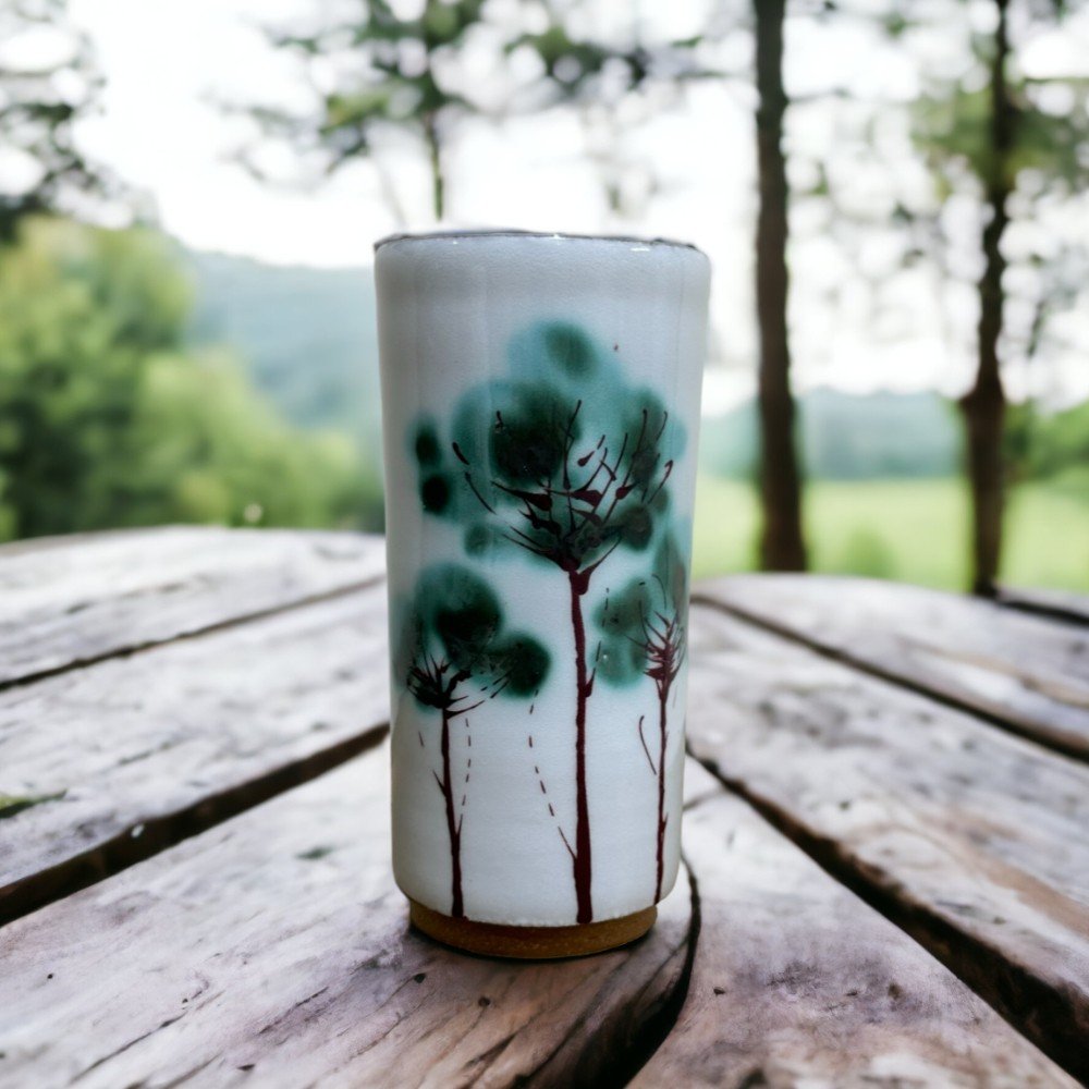 Blossom Pine 
Ceramic Cup