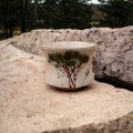 Blossom Pine Ceramic 
Cappuccino Cup