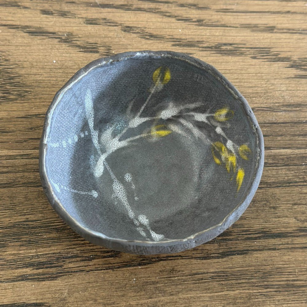 Blossom Yellow Flower 
Ceramic Bowl