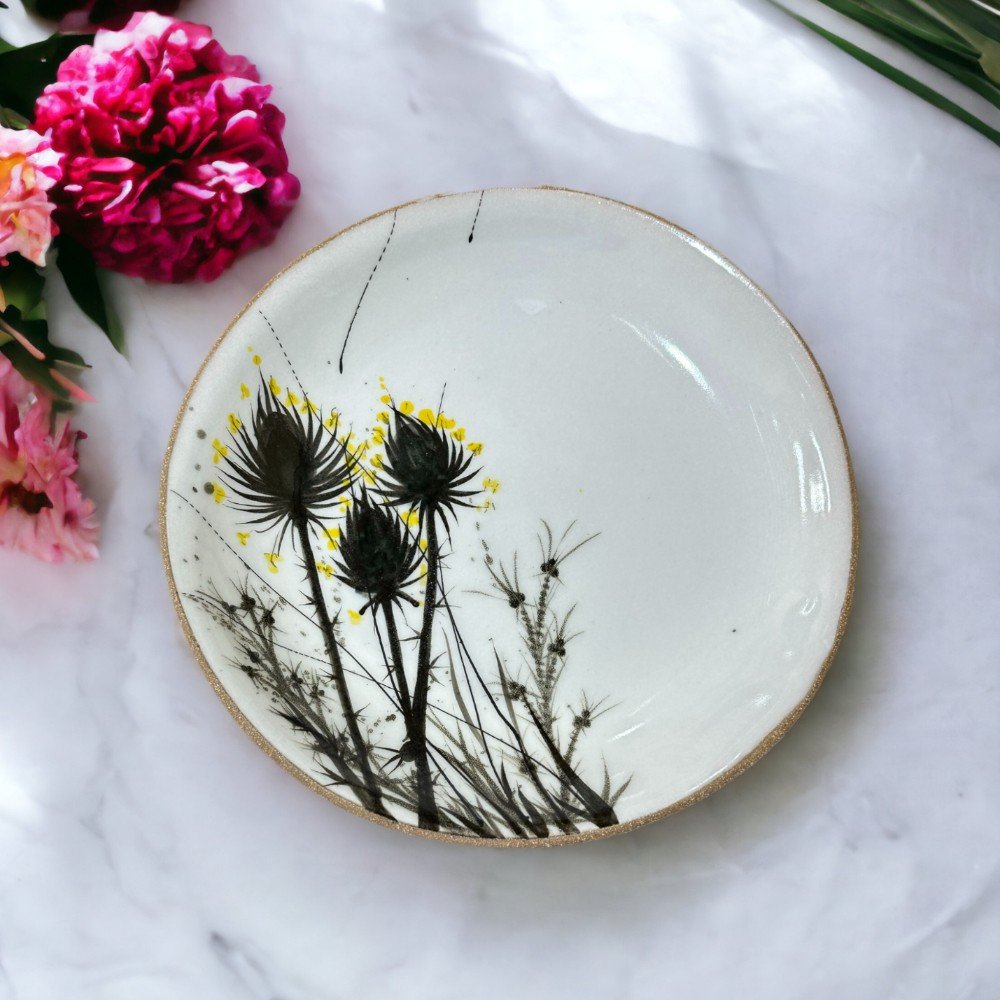 Blossom Wild Flower 
Ceramic Plate